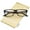 Matte Black / Clear, variant on zeroUV Unisex Modern Horn Rimmed Clear Lens Rectangle Eyeglasses 52mm (Shiny Tortoise / Clear) - 52mm