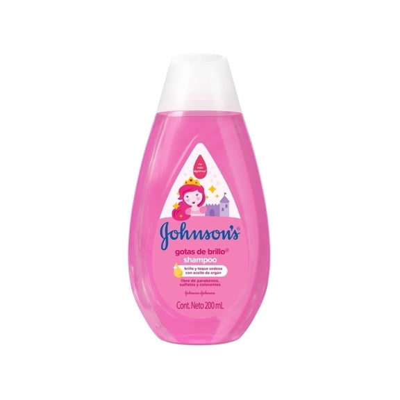 Shampoo Infantil Johnson's Toddler Gotas de Brillo 200 ml