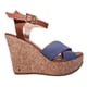 thumbnail image 1 of Sandalias de verano con plataforma alta de corcho para mujer, modelo Sofia, 1 of 1