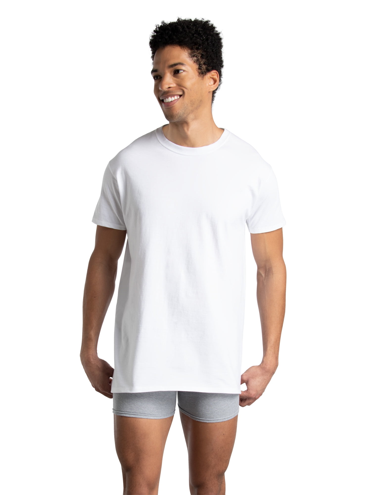 Fruit of the Men's CoolZone White Undershirts, Pack, Sizes S-XL - Walmart.com