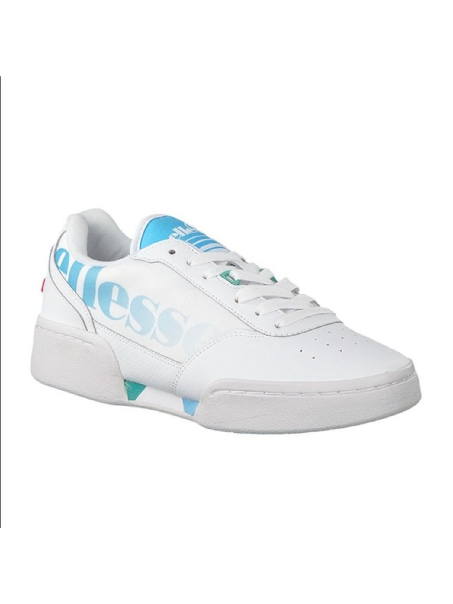 ELLESSE women's white wedge lace-up athletic sneakers with