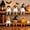 E, variant on Halloween & Pumpkin Figures Halloween Figurines with Hats Pumpkin Decorations for Shelf & Cute Halloween for Home Mantel Party Autum