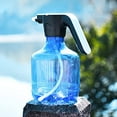 thumbnail image 7 of Electric Spray Bottle, 3L Rotating Nozzle Automatic Garden Sprayer Can 800mah USB Rechargeable Continuous Spray Bottle for Garden, Fertilizing, Cleaning(Blue), 7 of 7