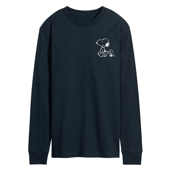 Peanuts - Snoopy Woodstock Walk - Men's Long Sleeve Graphic T-Shirt
