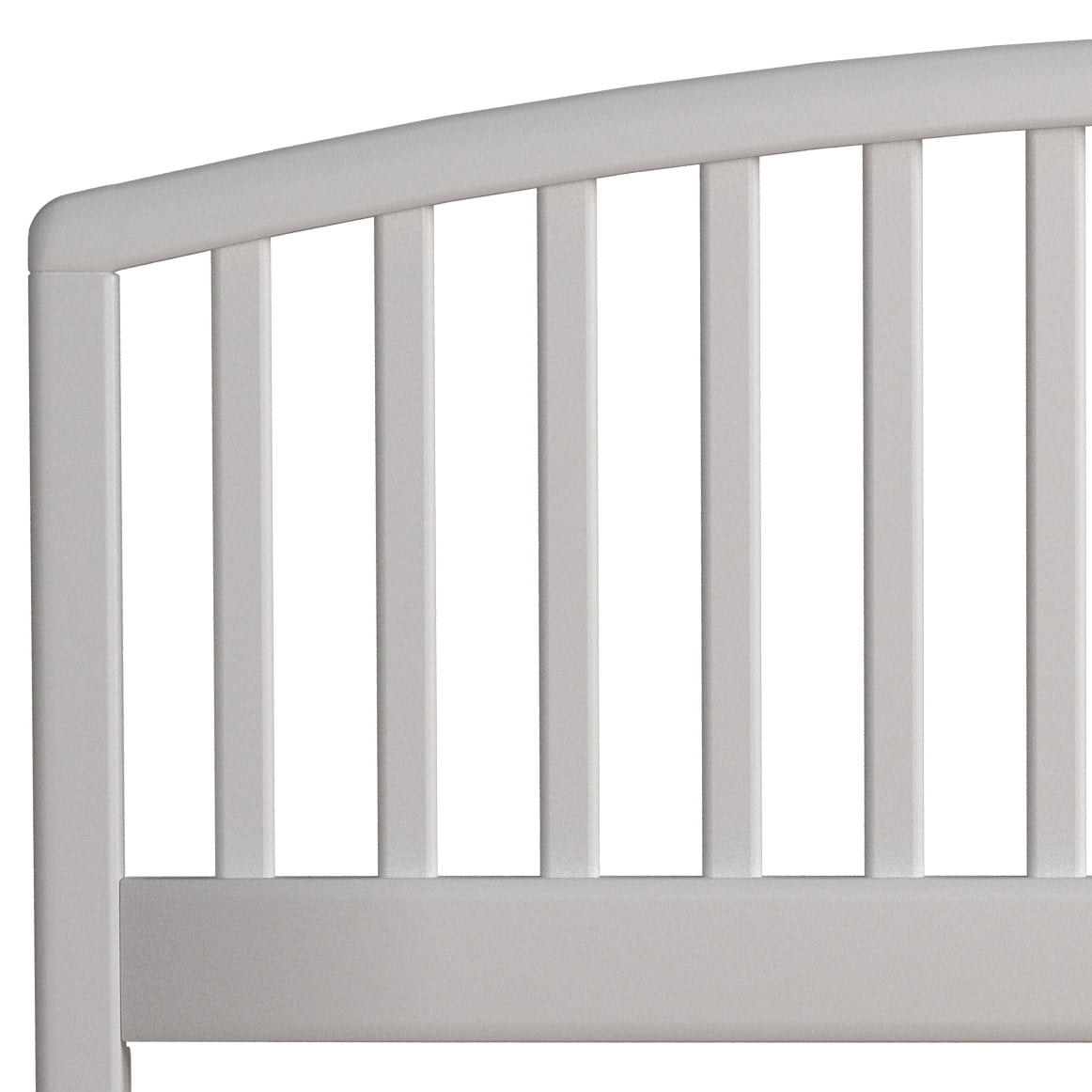 Hillsdale Furniture Carolina Wood Full/Queen Headboard with Bed Frame, White