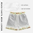 thumbnail image 5 of Cute Groundhog Eating Pizza Boys Swim Trunks Quick Dry Boy Swim Shorts for 3-14 Years, 5 of 8