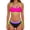 Purple, variant on Womens Bikinis Set 2 Piece Swimsuit Color String Beach