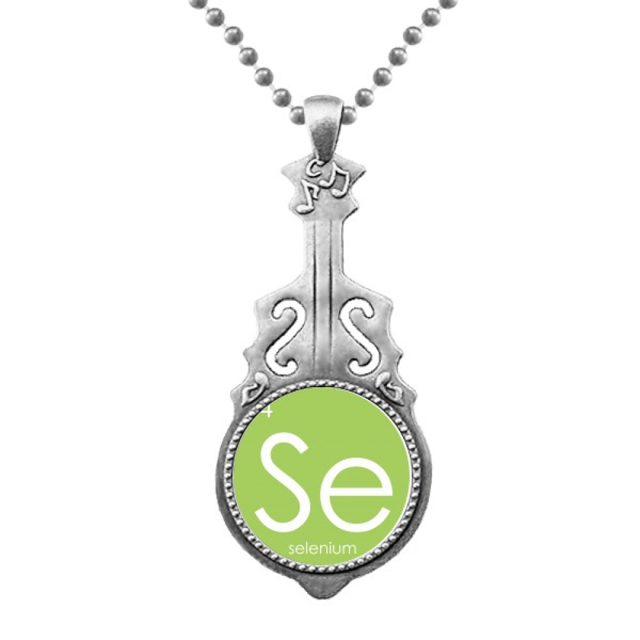 Chestry Elements Period Table Chalcogens Element Selenium Se Pendant Jewelry Music Guitar Torque Hangtag