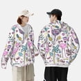 thumbnail image 4 of Balery Summer with Flamingo Sudadera ligera de manga larga con capucha y protección solar UPF 50+ para hombre y mujer, ideal para pesca y running-3X-Large, 4 of 7