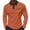 Orange, variant on Xzbqbs Mens Long Sleeve Polo Shirts Casual Quarter Zip Lightweight Pullover Tops with Pocket Classic Fit Golf Shirt for Men