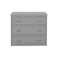 thumbnail image 6 of Loft Storage Bed with Spacious Storage Shelves Cabinet and Rolling Portable Desk Multiple Finishes, 6 of 7
