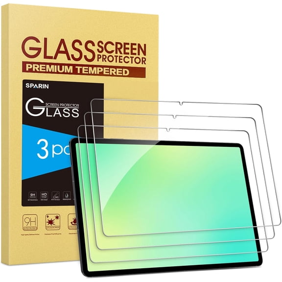 3 Pack Screen Protector for Samsung Galaxy Tab A11 Plus (A11+)/A9 Plus (A9+) 5G 11 Inch 2025/2023, Case Friendly Tempered Glass Tablet Film, Anti Scratch, (SM-X230/X235/X236B/X210/X216/X218)