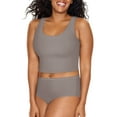 thumbnail image 2 of Just My Size Women's Plus Fresh & Dry Light Period Underwear, 3-Pack Brief, 2 of 4