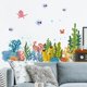 thumbnail image 4 of Calcomanía de pared submarina, decoración de vida marina, dormitorio infantil, sala de juegos, baño, sala de estar, 4 of 5