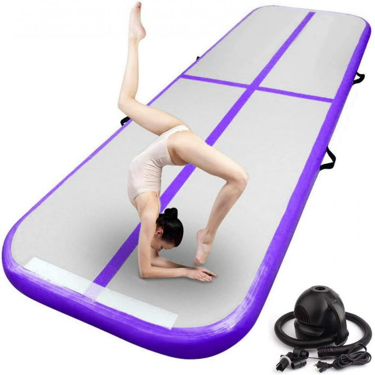 Gymnastics Air Mat Tumble Track Tumbling Fbsport 4 Inches Thickness Inflatable Floor Mats With Electric Pump Com