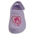 thumbnail image 4 of Barbie Girls' Faux-Fur Lined Sparkle Clogs Color: lilac Size: 9 - 12 months, 4 of 8