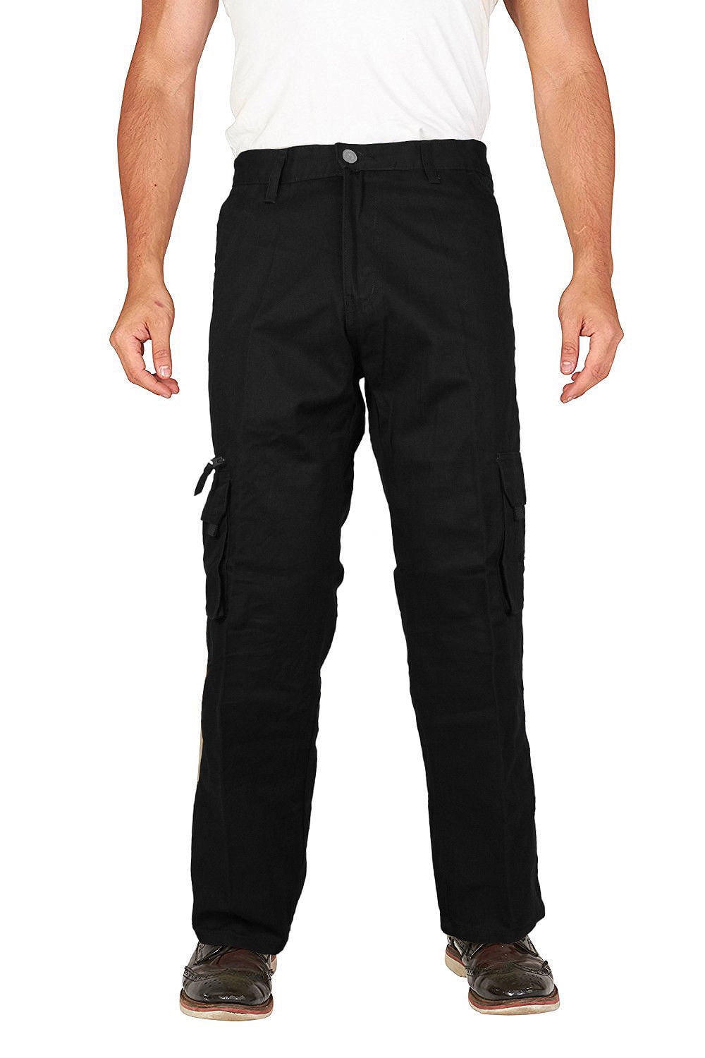 walmart mens black work pants