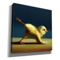 thumbnail image 2 of Epic Graffiti 'Yoga Chick Mule Kick' by Lucia Heffernan, 26"x26", 2 of 8
