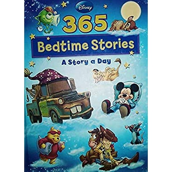 Pre-Owned 365 Bedtime Stories, a story a day Hardcover Disney Enterprises