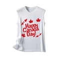 thumbnail image 3 of Puliio Womens Tank Tops Sleeveless Letter Print Shirts Summer Stylish Going Out Tops for Women, 3 of 4