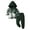 Green, variant on Ruyang Boys Girls 2-Piece Outfit Sweatsuit Plaid Hoodies Sweatshirt+Solid Jogger Sweatpants for Kids Toddler Tracksuit Set