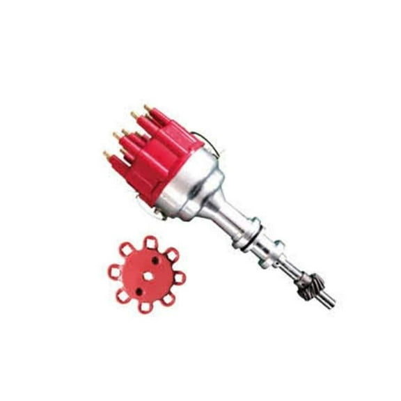 Bous Performance D33183BK Race Pro Billet Ready to Run Electronic Distributor Cap for SB Ford 351W, Black