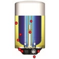 thumbnail image 2 of Calentador de Agua de Depósito Eléctrico Rheem 35 LTS 110V RME35V1, 2 of 2