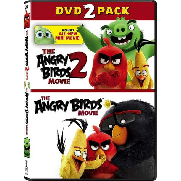 The Angry Birds Movie The Angry Birds Movie 2 Dvd Digital Copy Walmart Com Walmart Com