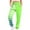 b_Mint Green Sports Pants, variant on UTSJKR Sweatpants for Women Drawstring High Waist Striped Gradient Cinch Bottom Sports Pants Baggy Workout Fleece Joggers Lounge Pants Blue S