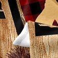 thumbnail image 3 of Woodland Animals Blanket,Lodge Cabin Checkered Buffalo Plaid Fleece Blanket Eagle Bear Wolf Throw Blanket Queen Inch Country Pine Tree Branch Rustic Elk Deer Farmhouse Decor, 3 of 4
