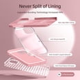 thumbnail image 3 of [5 in 1 for iPhone 13 Mini Case, with 2 Pack Screen Protector + 2 Pack Camera Lens Protector, Liquid Silicone Ultra Slim Shockproof Protective Phone Case 5.4 inch (Pink), 3 of 14