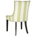 thumbnail image 7 of SAFAVIEH Lester 19''H Stripe Dining Chair Set of 2 Silver Nail Head Green / Cream, 7 of 7