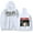 white, variant on ROB49 Rapper Ball N Chill Album Hoodies Merch Popular Graphics Unisex Trendy Casual Streetwear