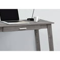thumbnail image 3 of Contemporary Work Desk For Home - Grey Laminate, Ergonomic Design Modern Laptop In Laminate Functional Office Workspace, 3 of 3