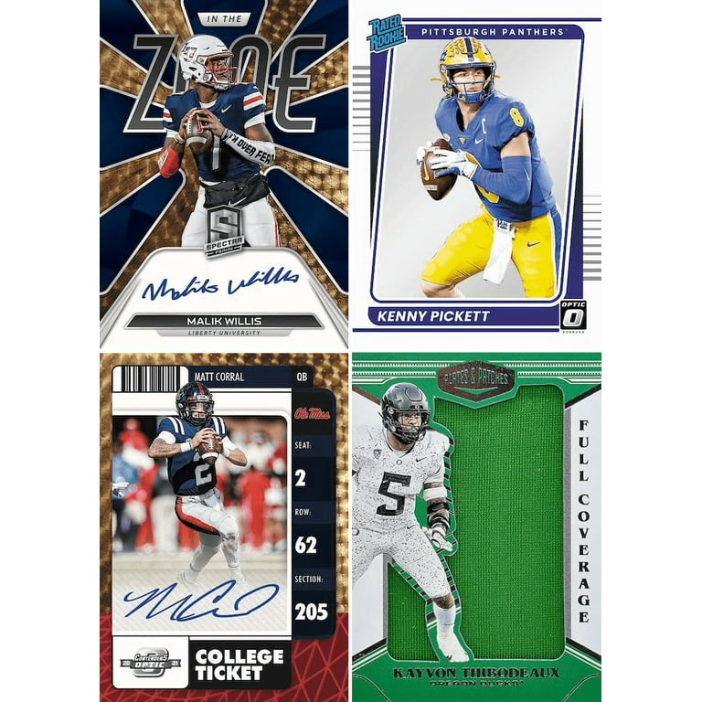 2022 Panini Chronicles Draft Picks Football Blaster Box Trading Cards