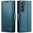 thumbnail image 1 of For Samsung Galaxy S23 S22 S21 S20 Ultra S21 FE S10 Plus Note 10 Plus Note 20 Ultra Case With Card Holder,Wallet Case For Women Men With RFID Blocking, Durable Faux Leather Kickstand Shockproof Case, 1 of 5