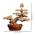 thumbnail image 2 of Adornos de cristal for árbol de la fortuna, artesanías decorativas for el árbol del dinero, obras de arte for la riqueza en el hogar y la sala de estar., 2 of 3
