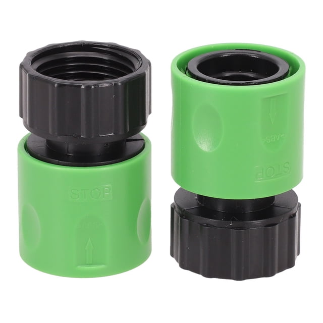 2Pcs Lawn Mower Deck Wash Kit Quick Connect Deck Wash Adapter Attachment Kit Riding Lawn Mower Cleaning Accessories
