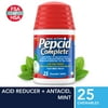 Pepcid Complete Acid Reducer + Antacid Chewable Tablets, Mint, 25 Ct