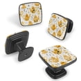thumbnail image 2 of 4 Pcs Cabinet Handle Drawer Pulls Vintage Teapot Knobs with Screws Square Furniture Office Cabinet Knob Decoration, 2 of 7