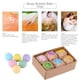 thumbnail image 5 of Juego de 6 bombas de baño hechas a mano, aromaterapia, relajación, hidratantes, aceites esenciales, bombas de spa, 5 of 15
