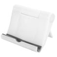 thumbnail image 1 of Soporte multifuncional para teléfono, soporte plegable de escritorio, soporte portátil de plástico para teléfono móvil y tableta, color blanco, 1 of 14