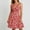 Hot Pink, variant on Women's Spring Deep V Neck Sleeveless Solid Sundresses Flowy Summer Dresses for Women