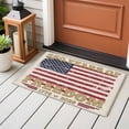 thumbnail image 5 of Independence Day Washable Area Rug 2 x 3 ft America 250 Years of Freedom Usa Flag, Soft Non Slip Rugs Stain Repellent Indoor Felt Carpet for Living Dining Room Bedroom Home Office, 5 of 9