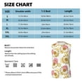 thumbnail image 6 of Kdxio Sunflowers for Men's Muscle T-shirt,Sleeveless for Workout Running Athletic Gym Lounge Casual, 6 of 7