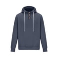 thumbnail image 3 of Handshe Men's Stylish Hooded Button - Up Pullover Sports Casual Jacket, 3 of 6