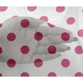 thumbnail image 4 of oneOone Viscose Chiffon Pink Fabric Polka Dots Dots Fabric For Sewing Printed Craft Fabric By The Yard 42 Inch Wide, 4 of 4