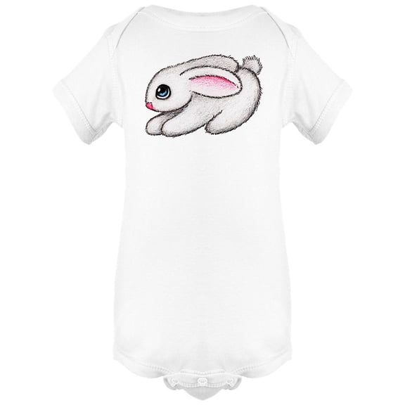 Small White Bunny Bodysuit Infant -Image by Shutterstock,  Newborn