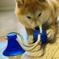 thumbnail image 4 of Suction Cup Dog Toy, Versatile Interactive Durable Rope Toy For Teething And Chewing Pets With Powerful Suction Cups. Blue, 4 of 4