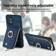 thumbnail image 2 of TECH CIRCLE Case for Samsung Galaxy A33 5G (6.4-inch) - Practical Wallet Phone Case [Built-in Zipper Pocket & Card Slot] Protective Leather Cover with [Kickstand / Phone Ring Holder], Blue, 2 of 8